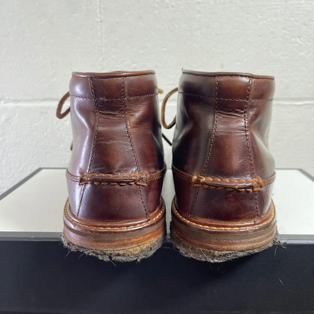 Sperry Top Sider Gold Cup Brown Leather Chukka Boots Lace up Men's Size 8‎ M
